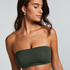 Bandeau Bralette Smooth, Grün