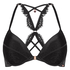 Soutien-gorge push-up à armatures préformé Chalice, Noir