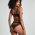 Soutien-gorge longline &agrave; armatures non rembourr&eacute; Missy, Noir