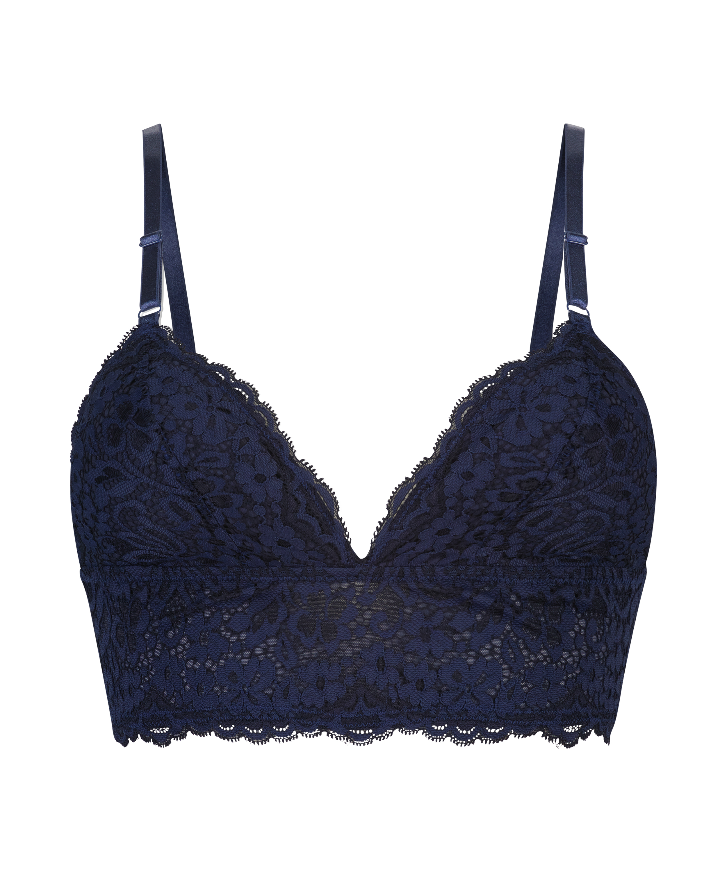 Brassière Rose, Bleu, main