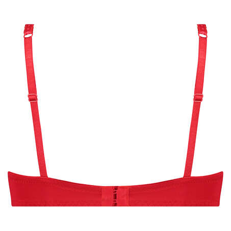Soutien-gorge &agrave; armatures pr&eacute;form&eacute; push-up Maya, Rouge