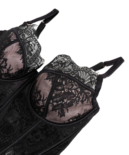 Bustier Zoe, Schwarz