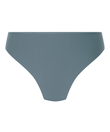 Invisible Brazilian Stripe Mesh, Blau