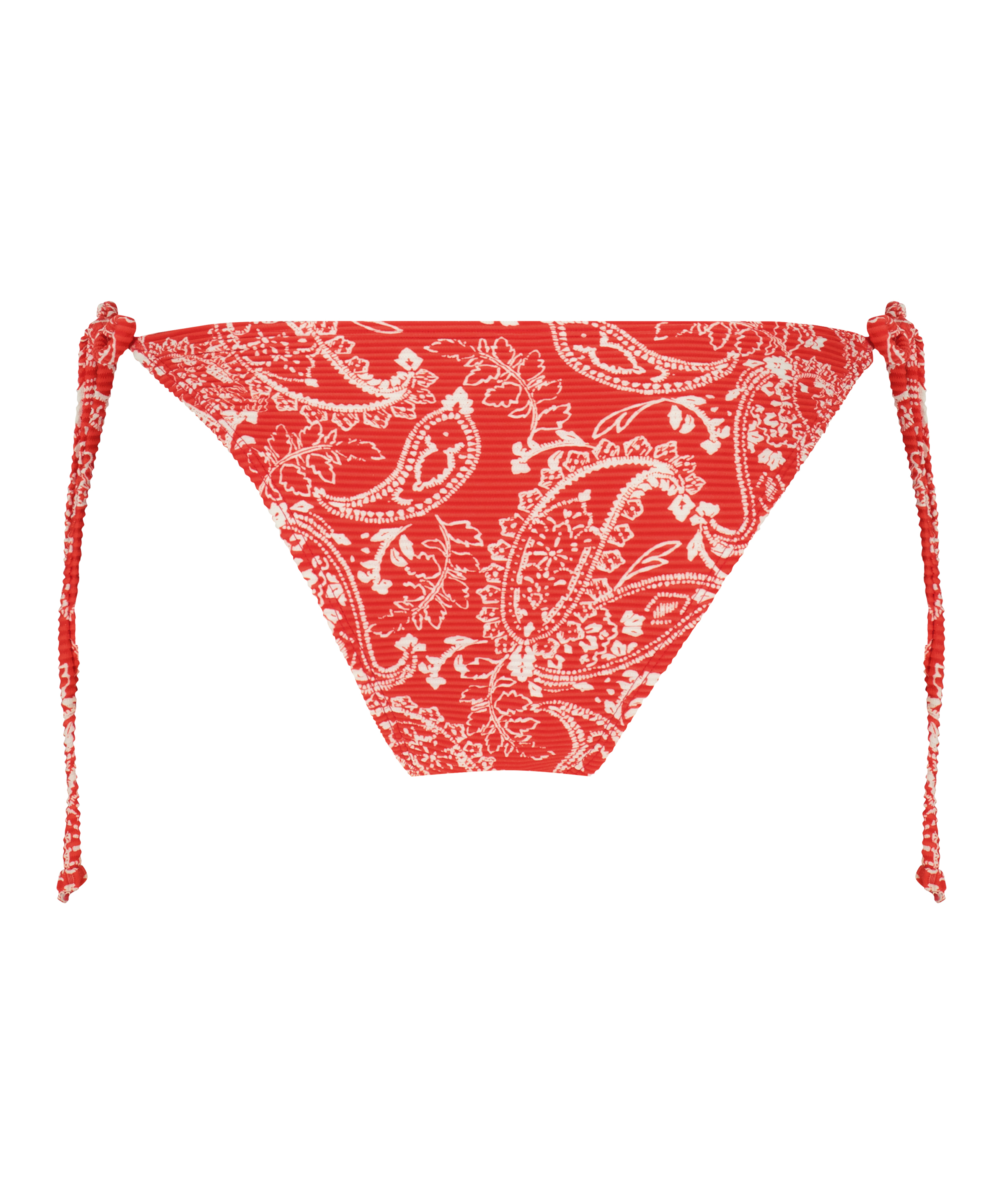 Brazilian tanga Bikini-Slip Paisley, Rot, main