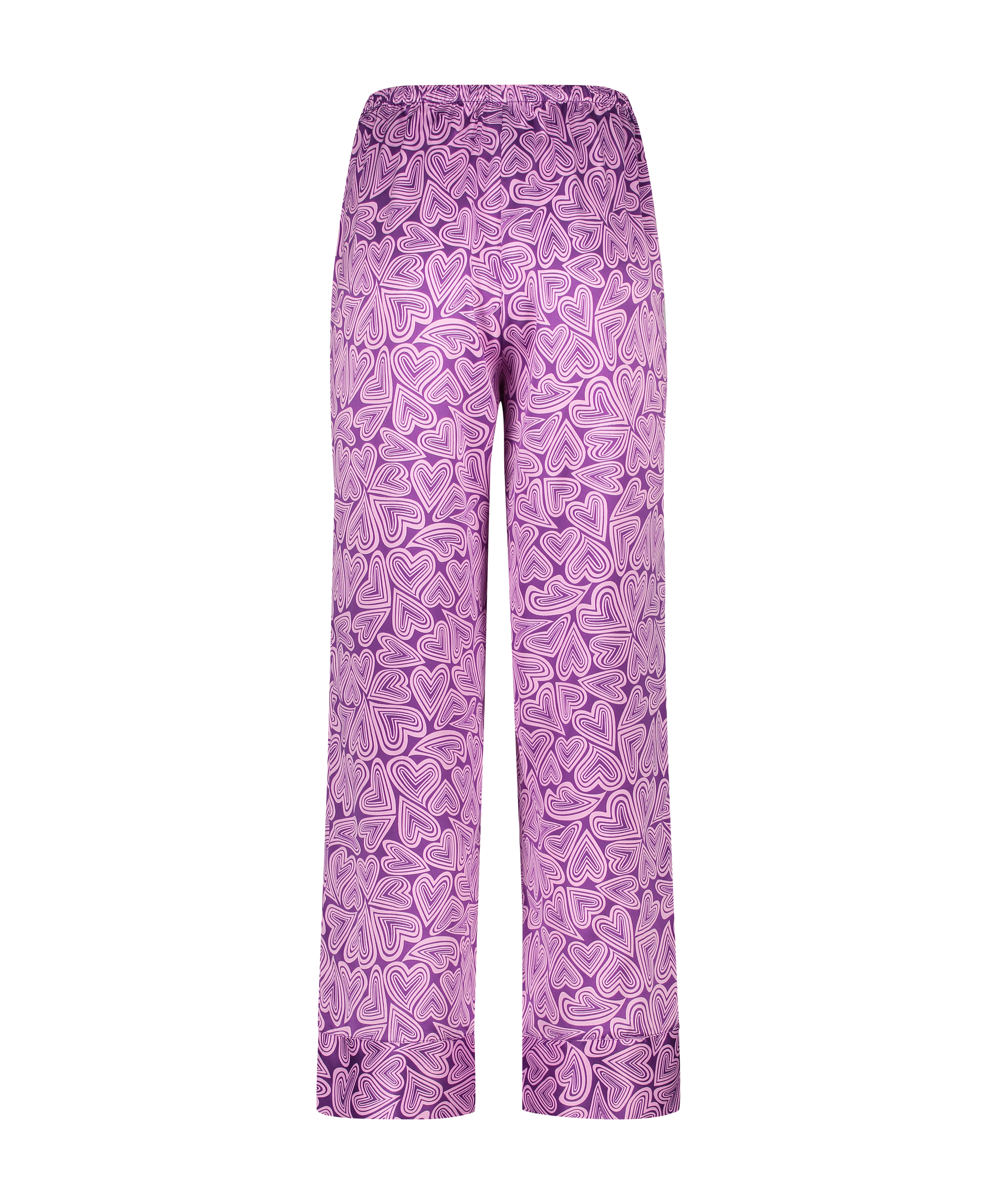 Pantalon Satin, Violet, main