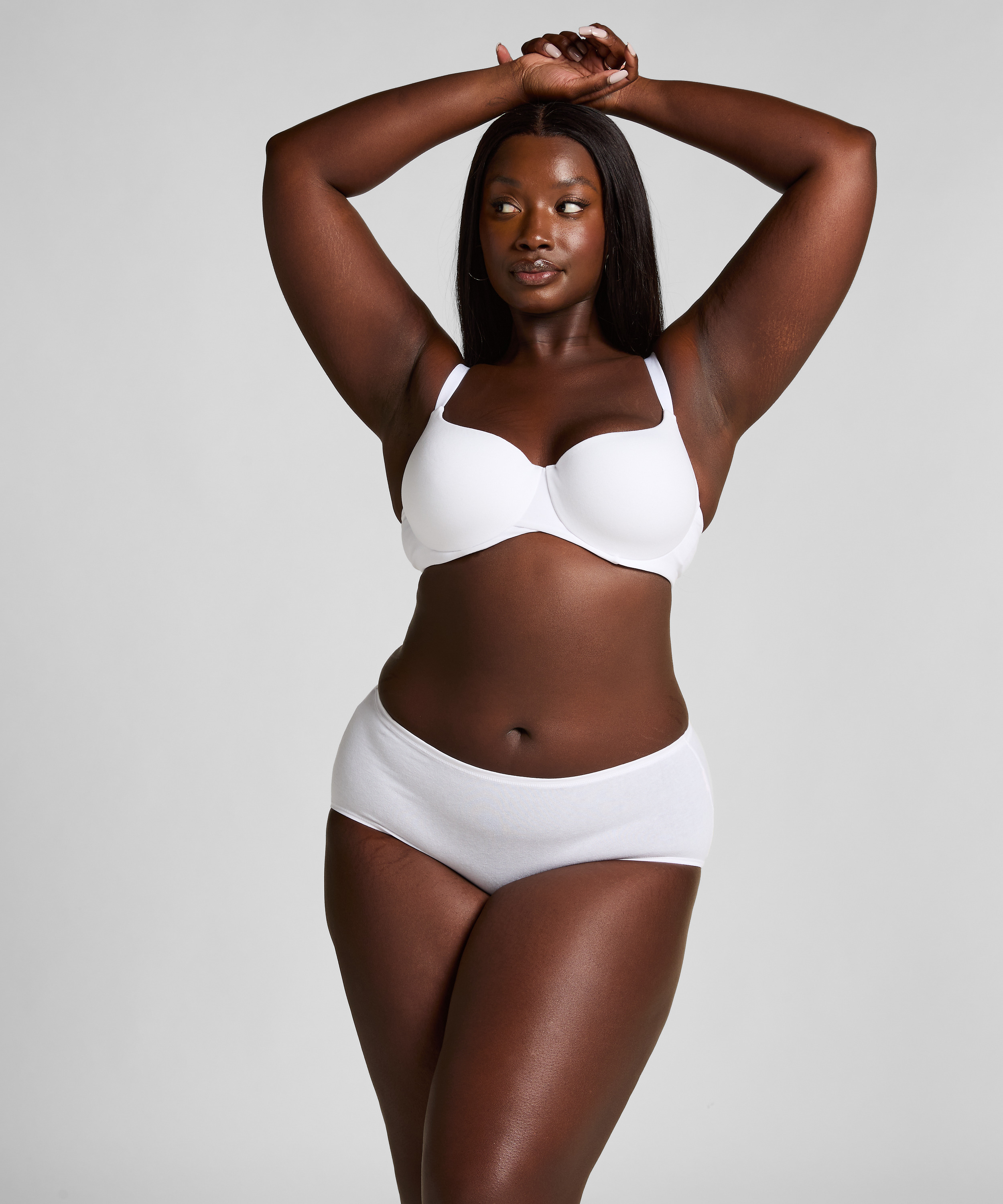 Superslip Midi, Weiß, main