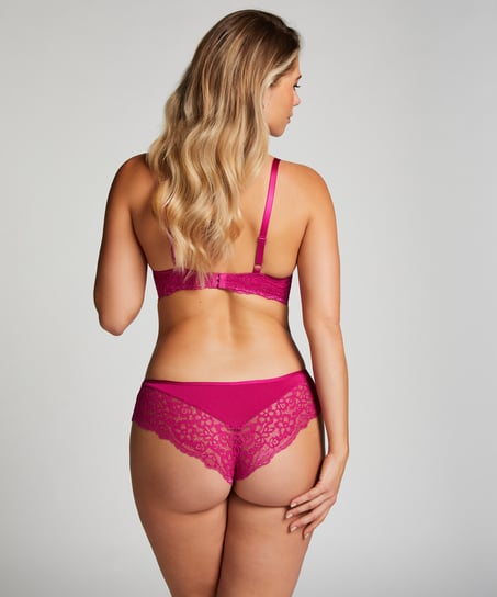Soutien-gorge &agrave; armatures pr&eacute;form&eacute; push-up Marine, Rose
