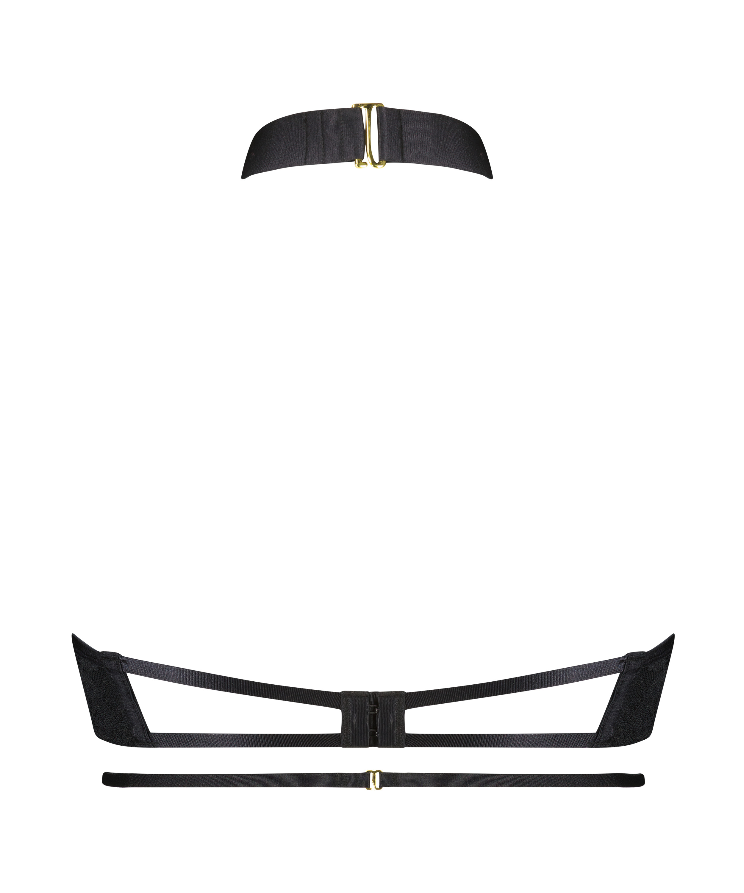 Soutien-gorge &agrave; armatures rembourr&eacute; Brixton, Noir, main