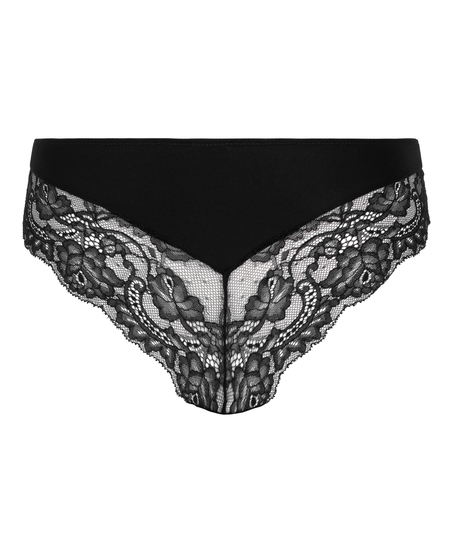 Brazilian-Short Teddy, Schwarz