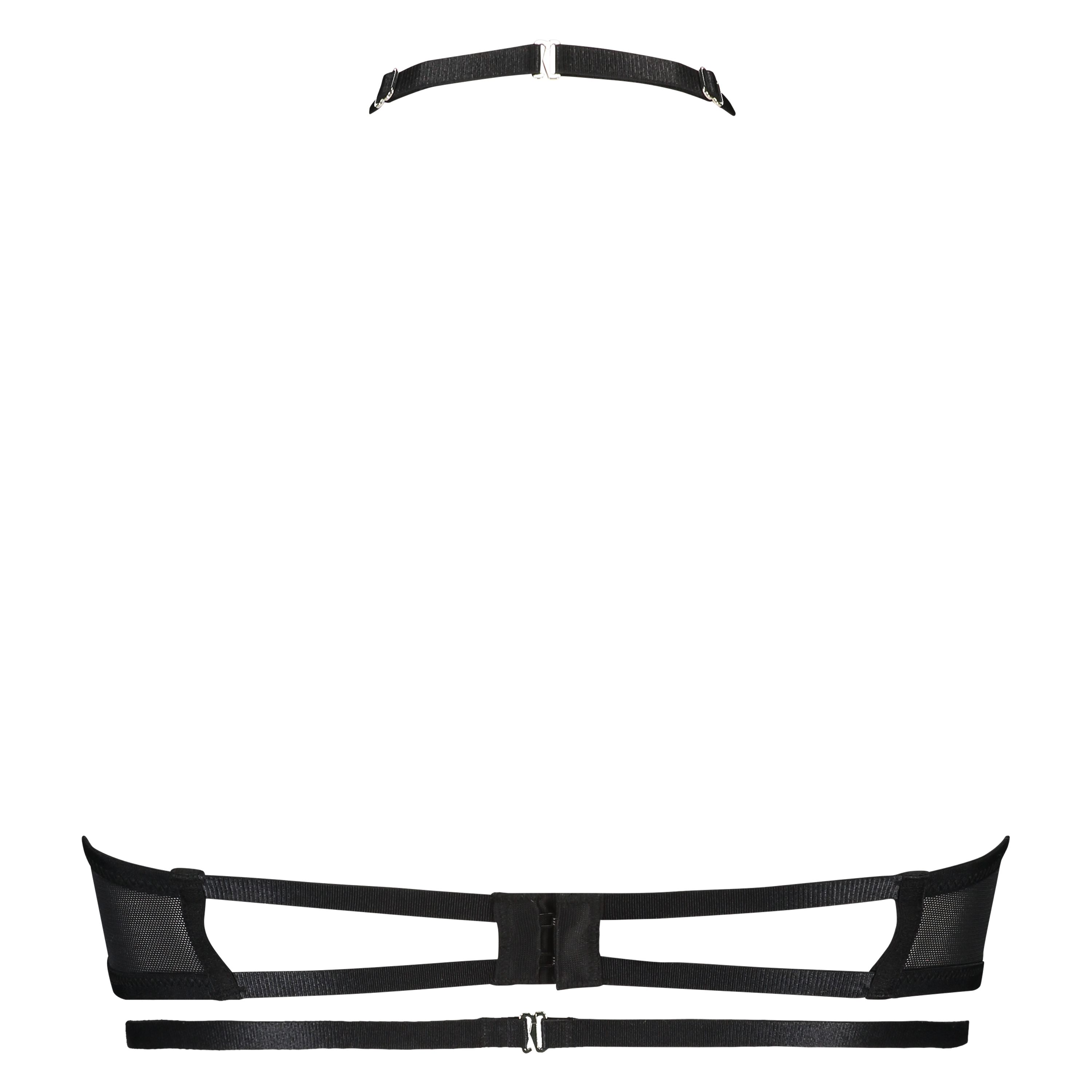 Soutien-gorge &agrave; armatures non-pr&eacute;form&eacute; Romane, Noir, main