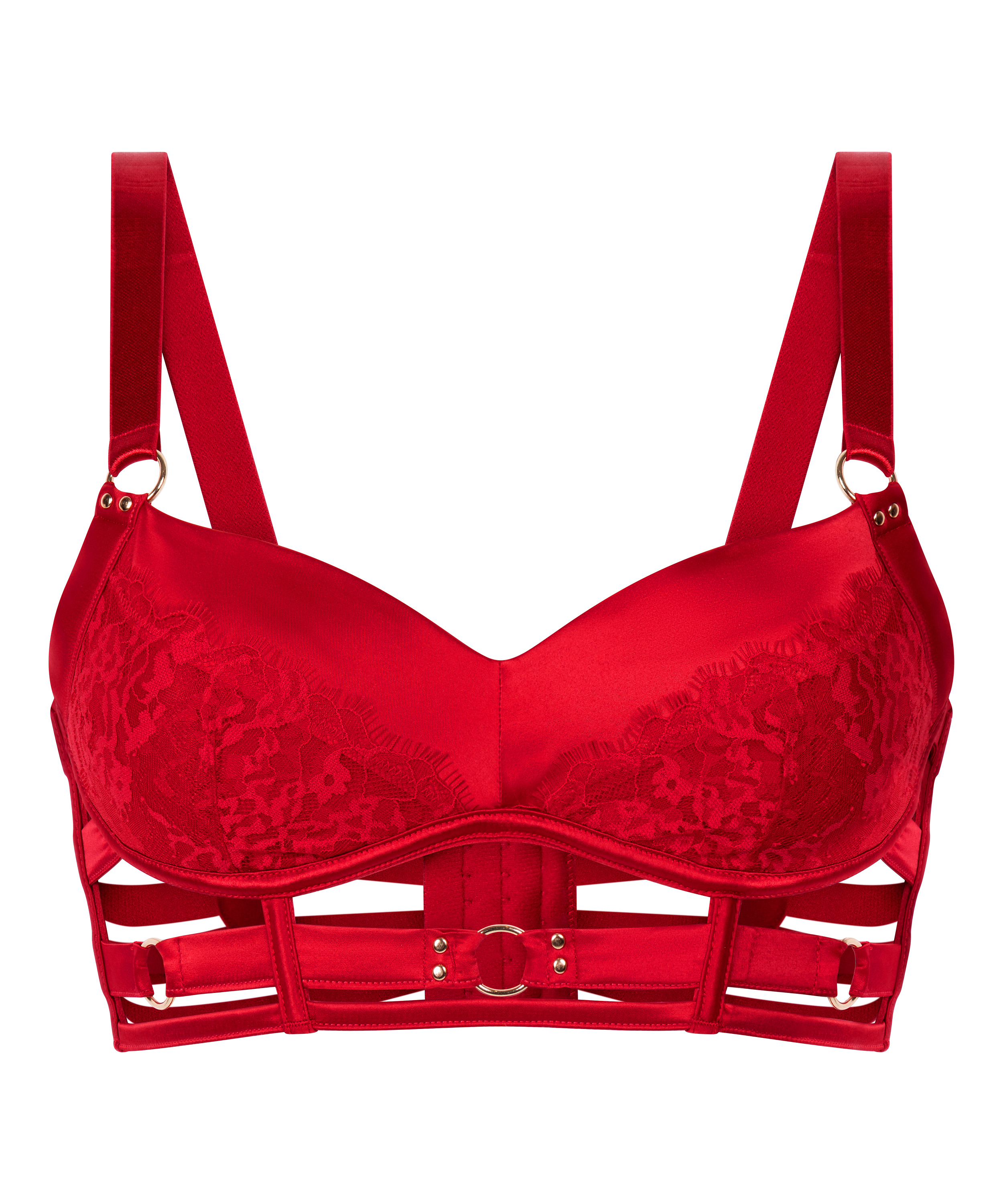 Brassière Noeki, Rouge, main