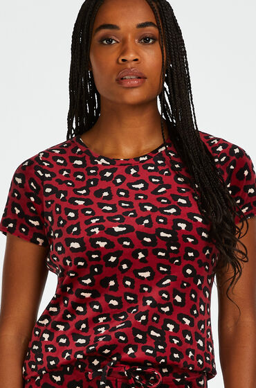 Hunkemöller Top Velours Rouge