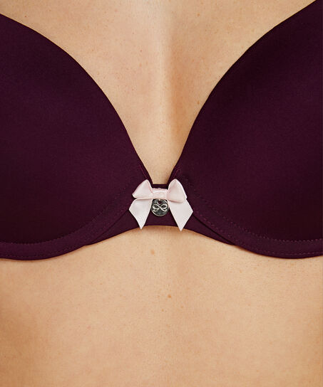 Soutien-gorge &agrave; armatures pr&eacute;form&eacute; Plunge, Violet