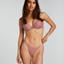 Soutien-gorge &agrave; armatures pr&eacute;form&eacute; Plunge, Rose
