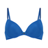 Soutien-gorge &agrave; armatures pr&eacute;form&eacute; Plunge, Bleu