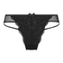 Slip br&eacute;silien Fleur Nyakim, Noir