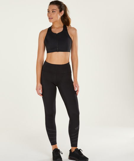 HKMX Soutien-gorge de sport The Pro Athlete Maintien niveau 3, Noir