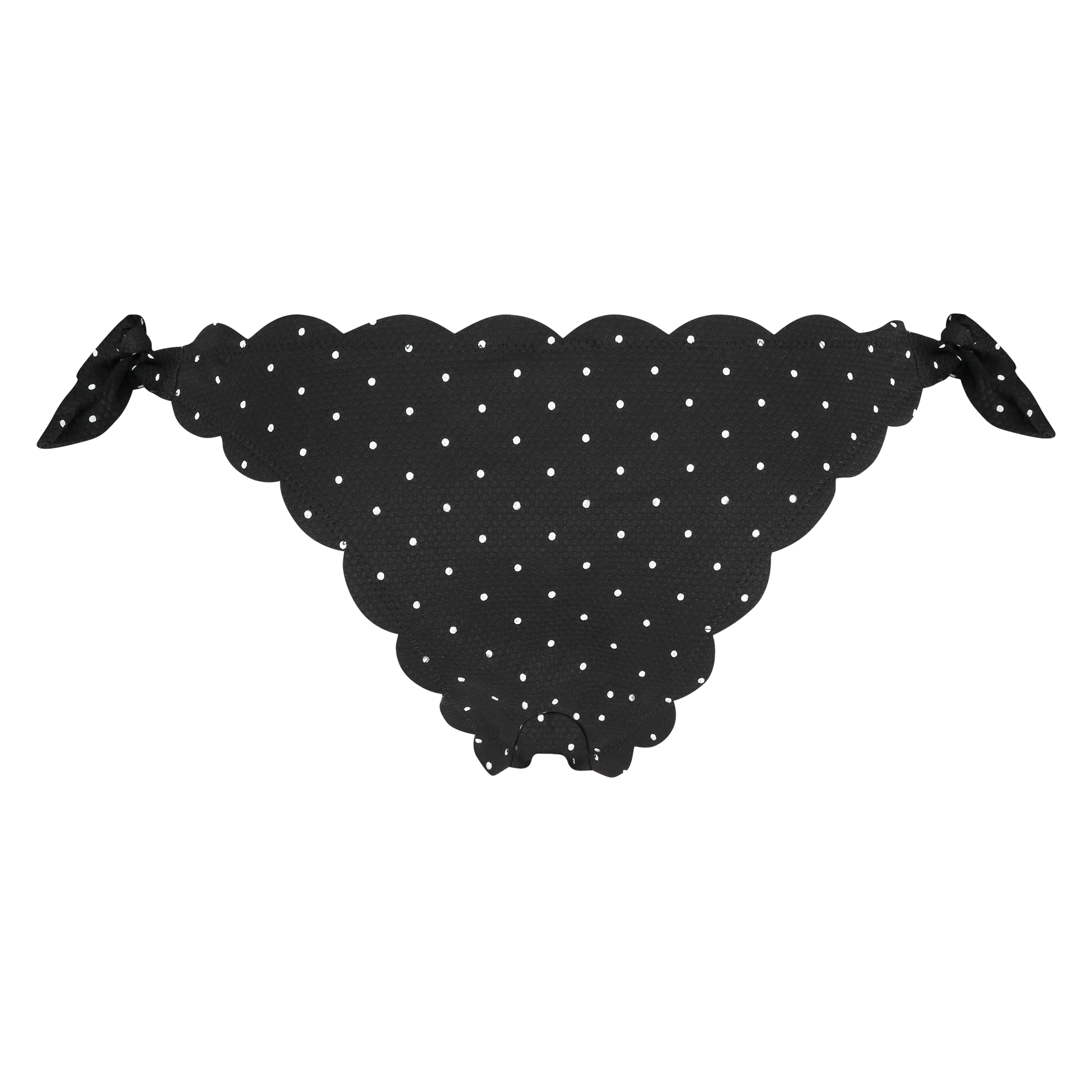 Brazilian Bikini-Unterteil Scallop Goddess, Schwarz, main