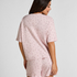 Pyjama Set Cotton Jersey Short, Rose