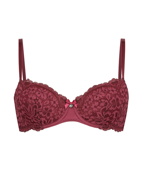 Soutien-gorge &agrave; armatures pr&eacute;form&eacute; Rose, Rouge