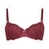 Soutien-gorge &agrave; armatures pr&eacute;form&eacute; Rose, Rouge