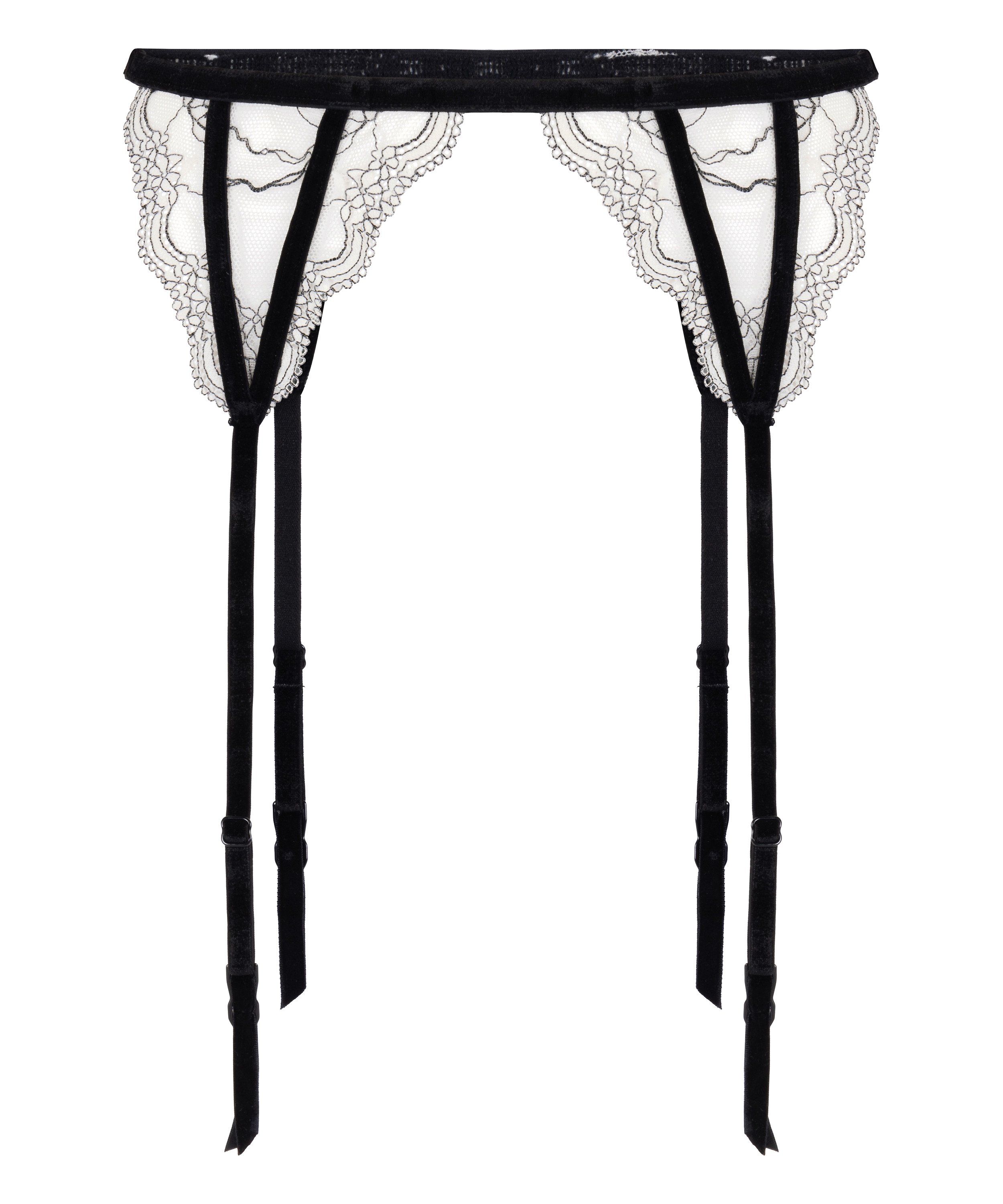 Strapse Agnes, Weiß, main