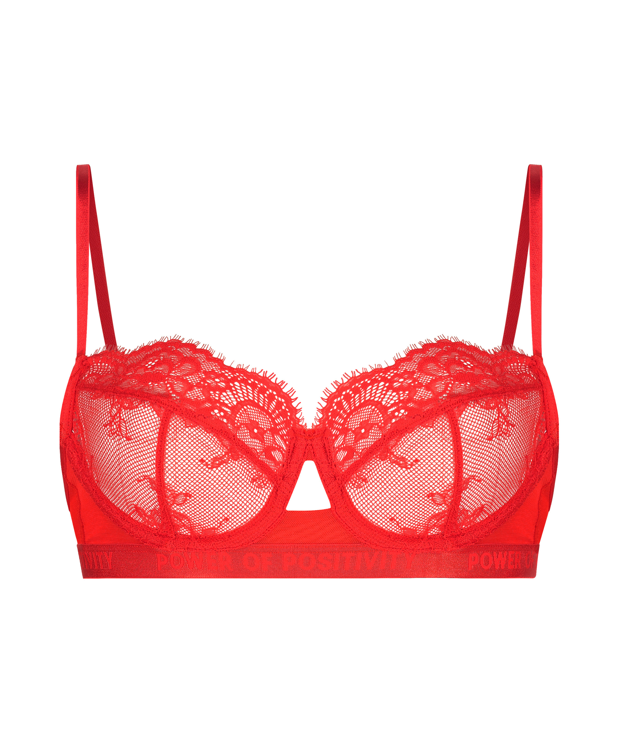 ﻿Soutien-gorge à armatures non-préformé Honey, Rouge, main