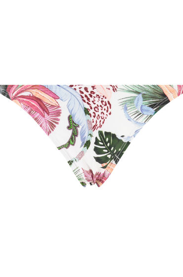 Hunkemöller Slip de bikini Rio Palm Springs Blanc
