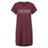 Nachthemd Rundhals, Rot