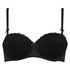 Soutien-gorge à armatures préformé sans bretelles Maya, Noir