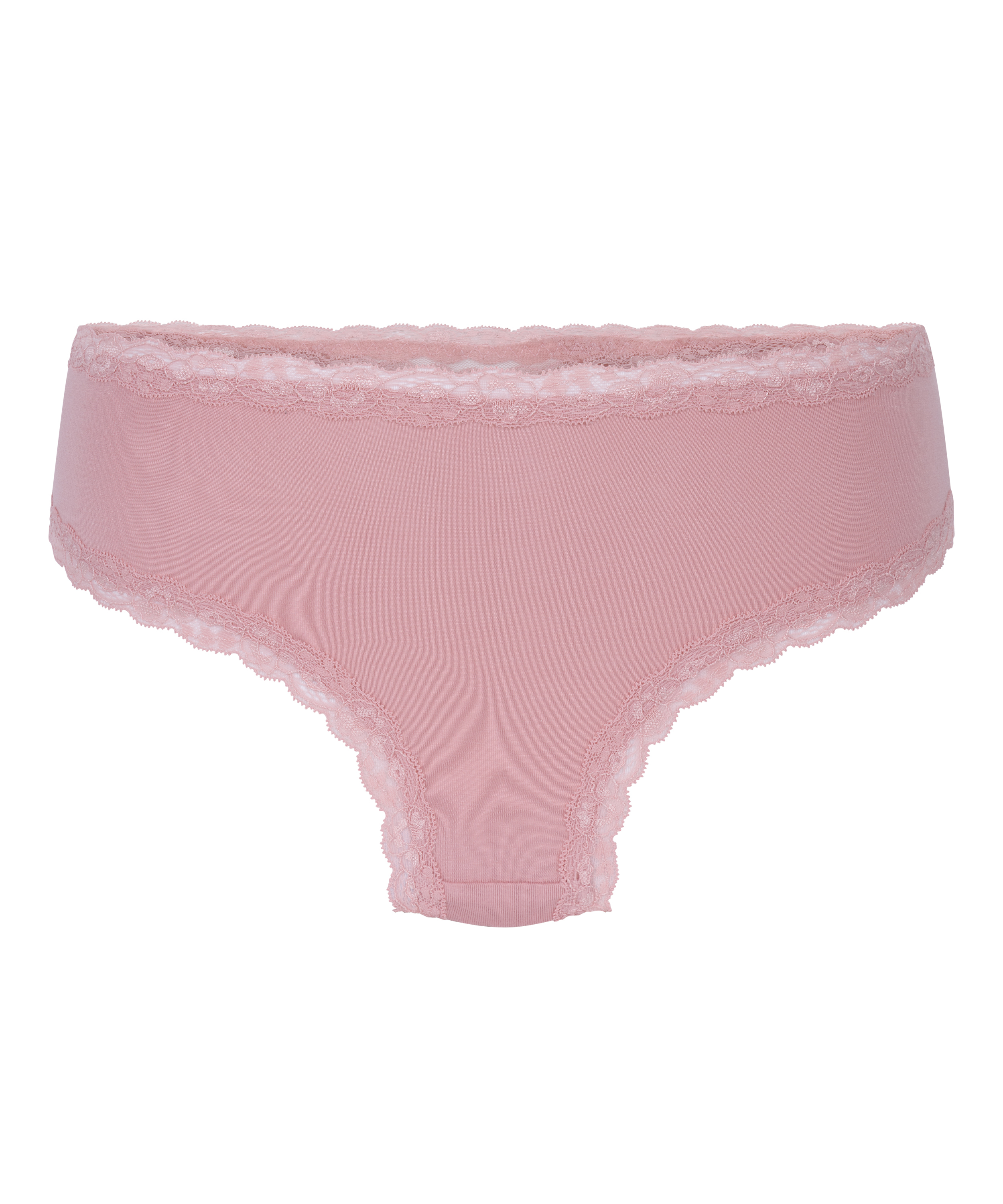 Culotte brésilienne V-Shape Alex, Rose, main