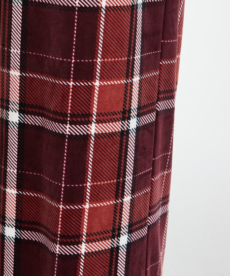 Petite Pantalon de pyjama Velours, Rouge