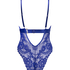 Private Body offenem Schritt Brandy, Blau