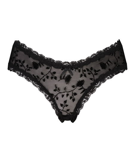 Brazilian V-shape mesh, Schwarz