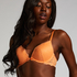 Soutien-gorge à armatures préformé push-up Marine, Orange