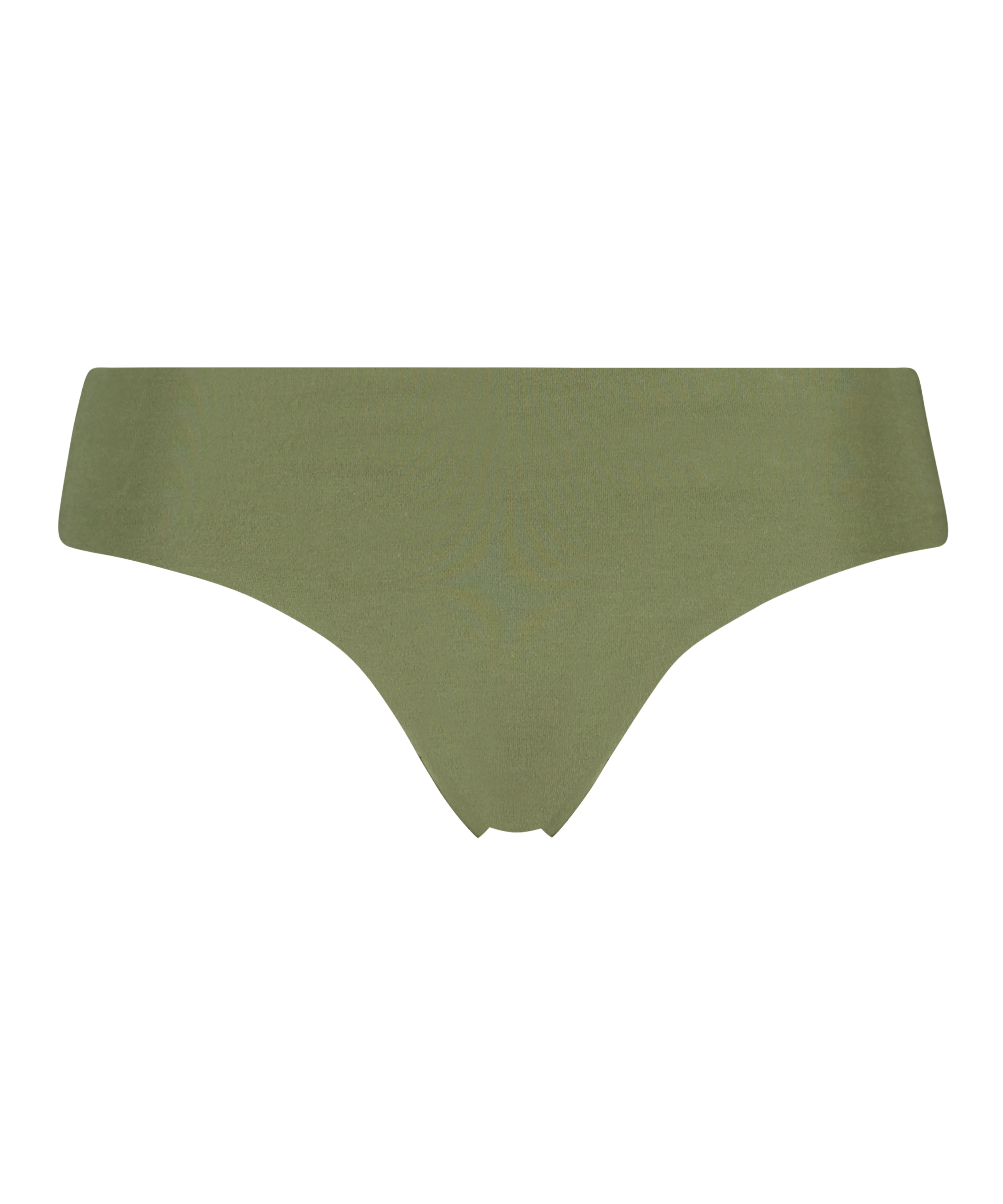 Slip brésilien invisible en coton, Vert, main