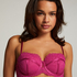 Soutien-gorge à armatures préformé sans bretelles Daisy, Rose
