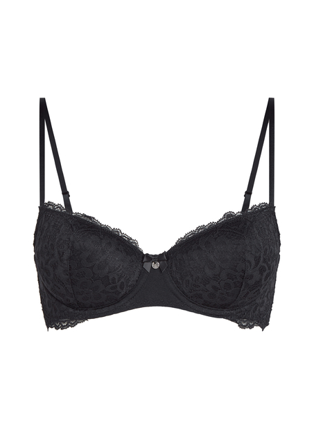 Soutien-gorge à armatures préformé Marine, Noir