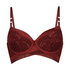 Soutien-gorge à armatures préformé Lara, Rouge