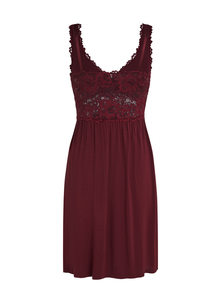 Slipdress Nora Lace, Lila