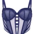 Soutien-gorge longline à armatures non rembourré Missy, Bleu