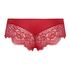 Slip br&eacute;silien short Selena, Rouge