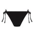 Tanga mit hohem Beinausschnitt Bahamas, Schwarz