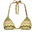 Triangel-Bikinioberteil Alcapulco, Grün