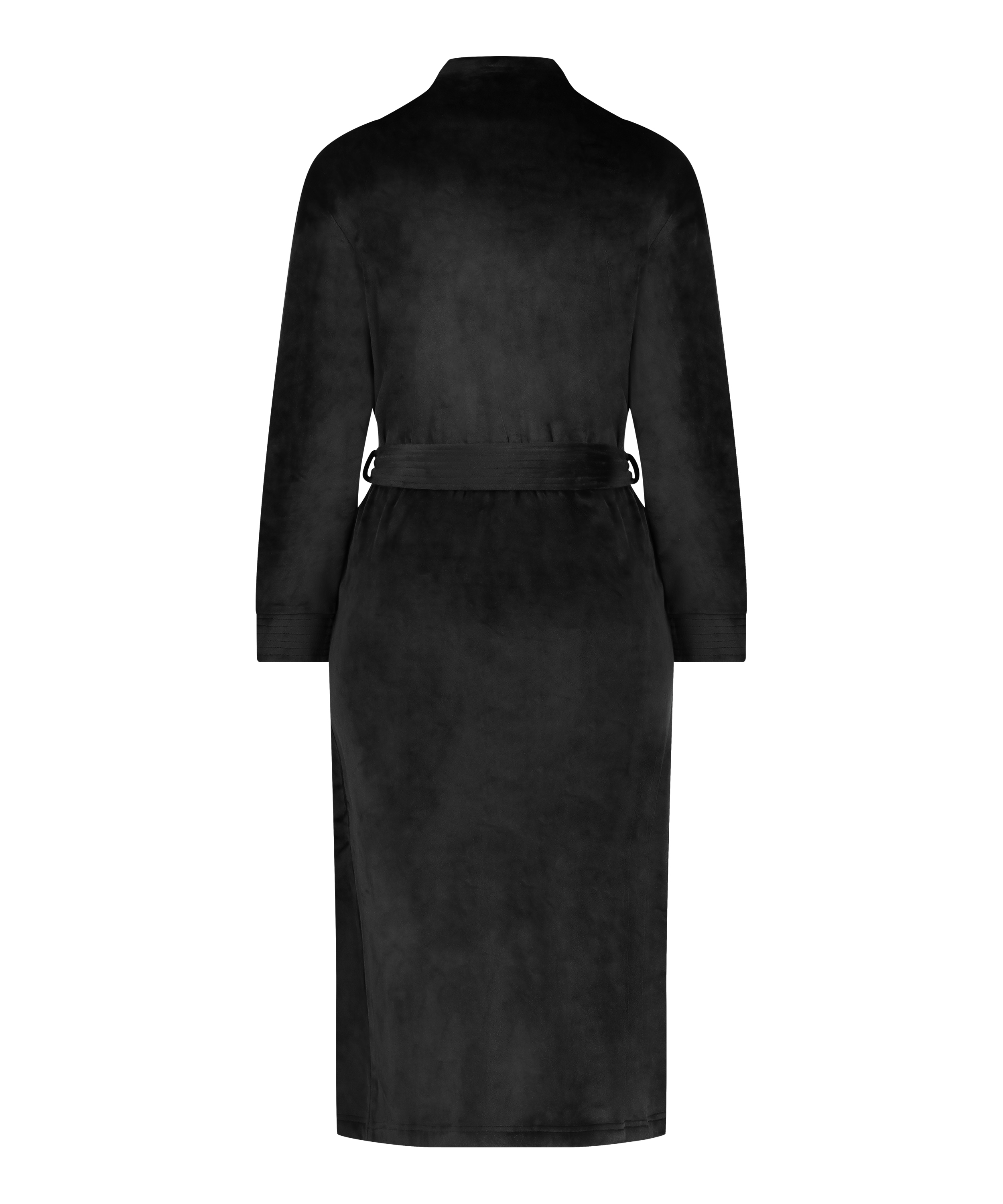 Bademantel, Schwarz, main