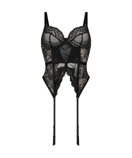 Bustier Sienna, Schwarz