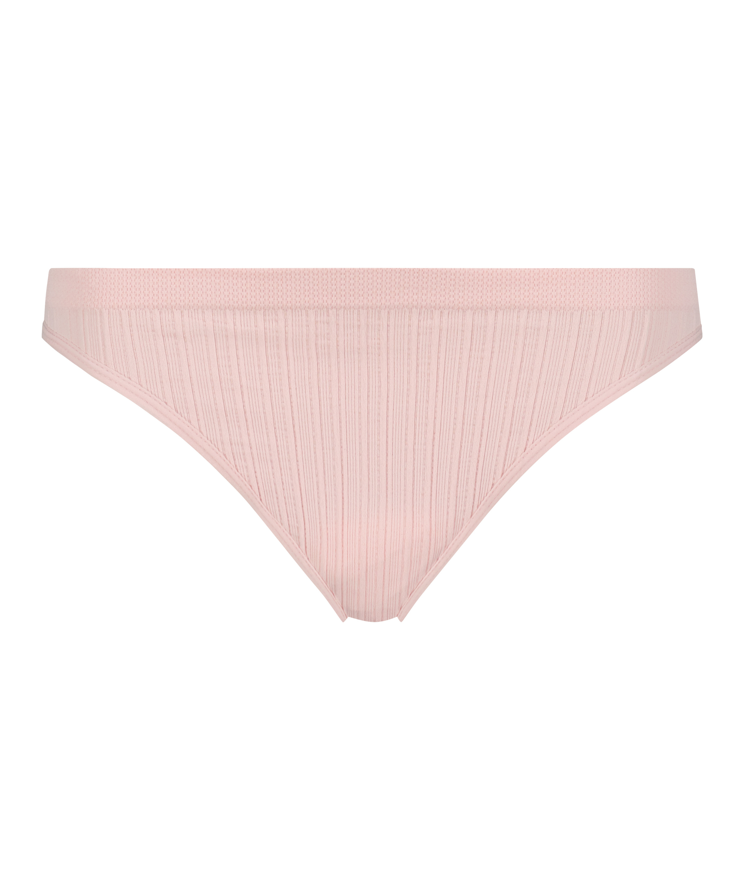 Slip br&eacute;silien &eacute;chancr&eacute; Dianne, Rose, main