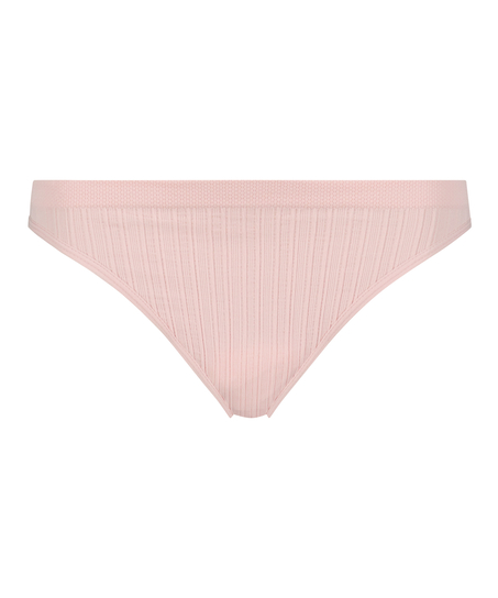 Slip br&eacute;silien &eacute;chancr&eacute; Dianne, Rose