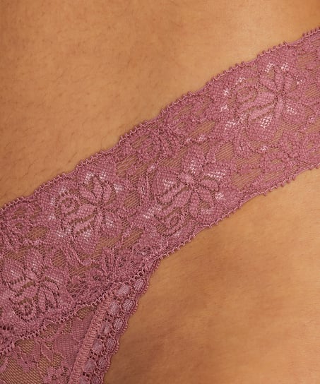 String en V taille extra basse, Violet