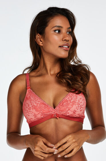 Hunkemöller Unwattierter Still-BH Liz Rot